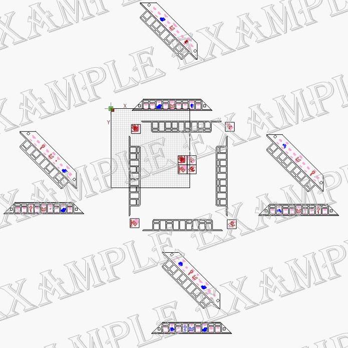 Rustic Monopoly Board - SVG