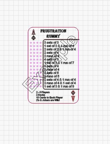Frustration Rummy - SVG