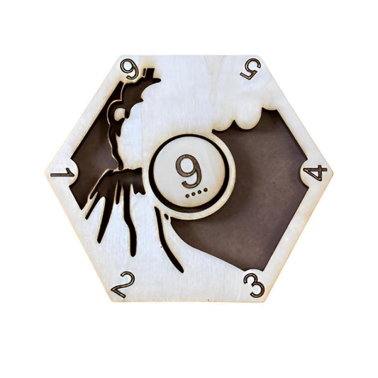 Settlers of Catan Inspired Volcano Hex - SVG