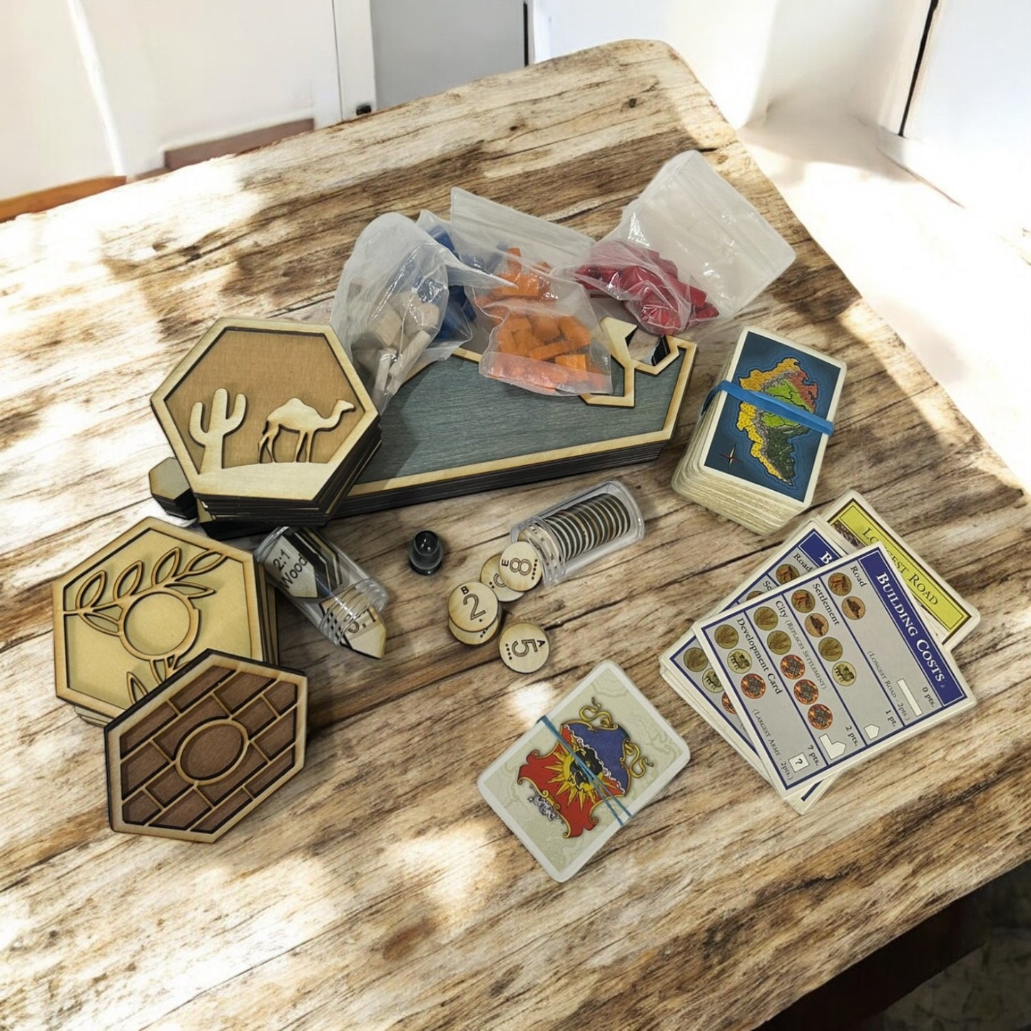 Artisan Settlers of Catan Inspired Board