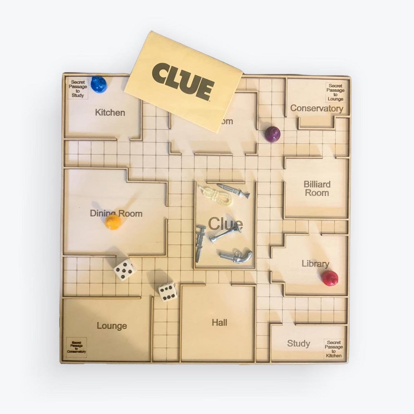 Rustic Clue Board - SVG